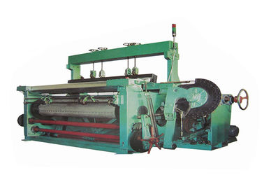 Plain / Twill Woven Wire Mesh Weaving Machine For Middle Carbon Steel Wire