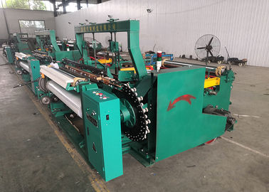 Heavy Duty Horizontal Plastic Mesh Machine / Fiberglass Mesh Machine Low Noise