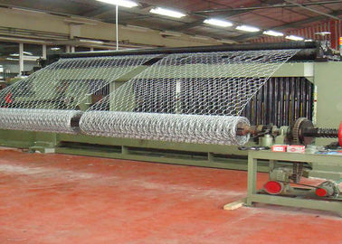 PVC Coated Hexagonal Wire Netting Machine For Cages Easy Operation 4.6T