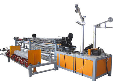 High Production Efficiency Chain Link Fence Machine With Burr In Edge