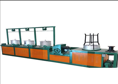 Cast Iron Metal Automatic Wire Drawing Machine For Decreasing Wire Thickness 7.5 Hp