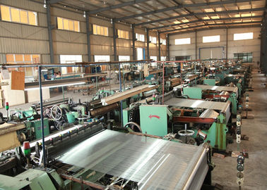 Horizontal Stainless Steel Wire Mesh Machine , Plain Woven Wire Mesh Equipment