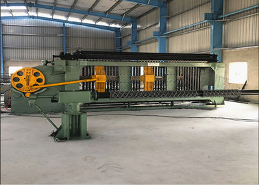 25r/ Min Automatic Gabion Making Machine , Gabion Box Machine 3 Twisting