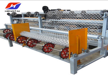 High Production Efficiency Chain Link Fence Machine With Burr In Edge