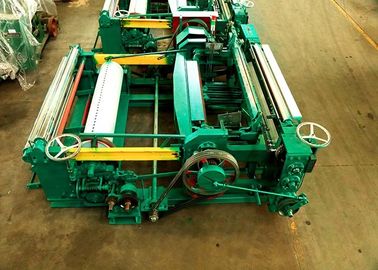 Durable Numerical Control Wire Net Weaving Machine , Stainless Steel Wire Mesh Machine